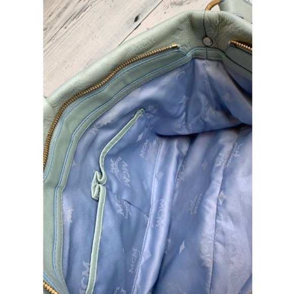 Authentic MCM 2-Way Embossed Shoulder/Handbag - Picture 12 of 14